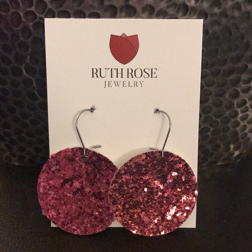 Glitter earrings